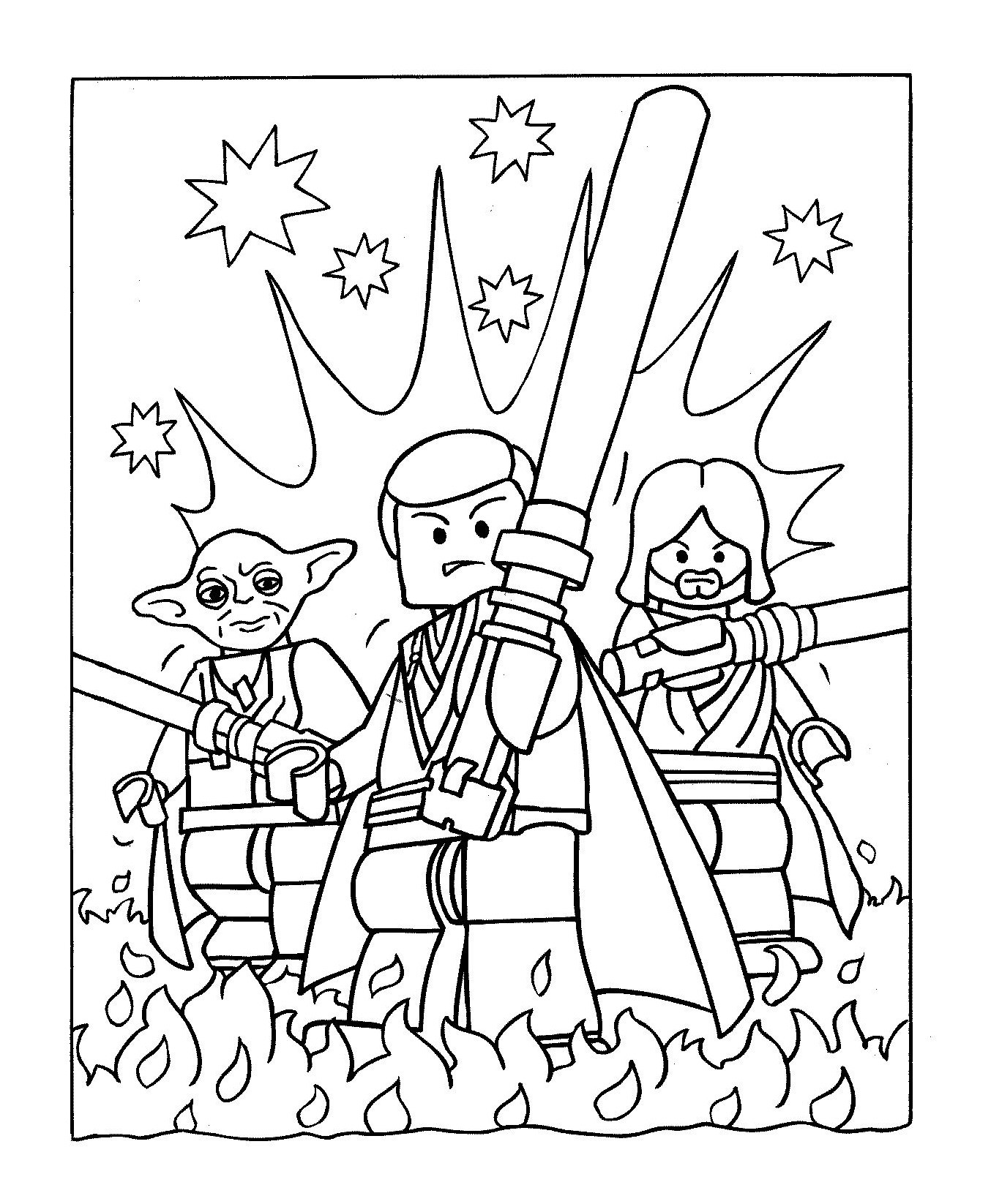 107 Luke Skywalker Coloring Pages Printable 53