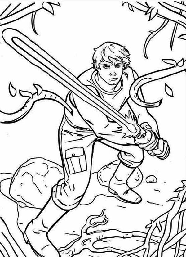 107 Luke Skywalker Coloring Pages Printable 63