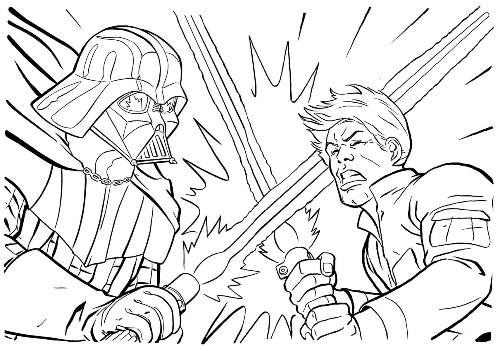 107 Luke Skywalker Coloring Pages Printable 65