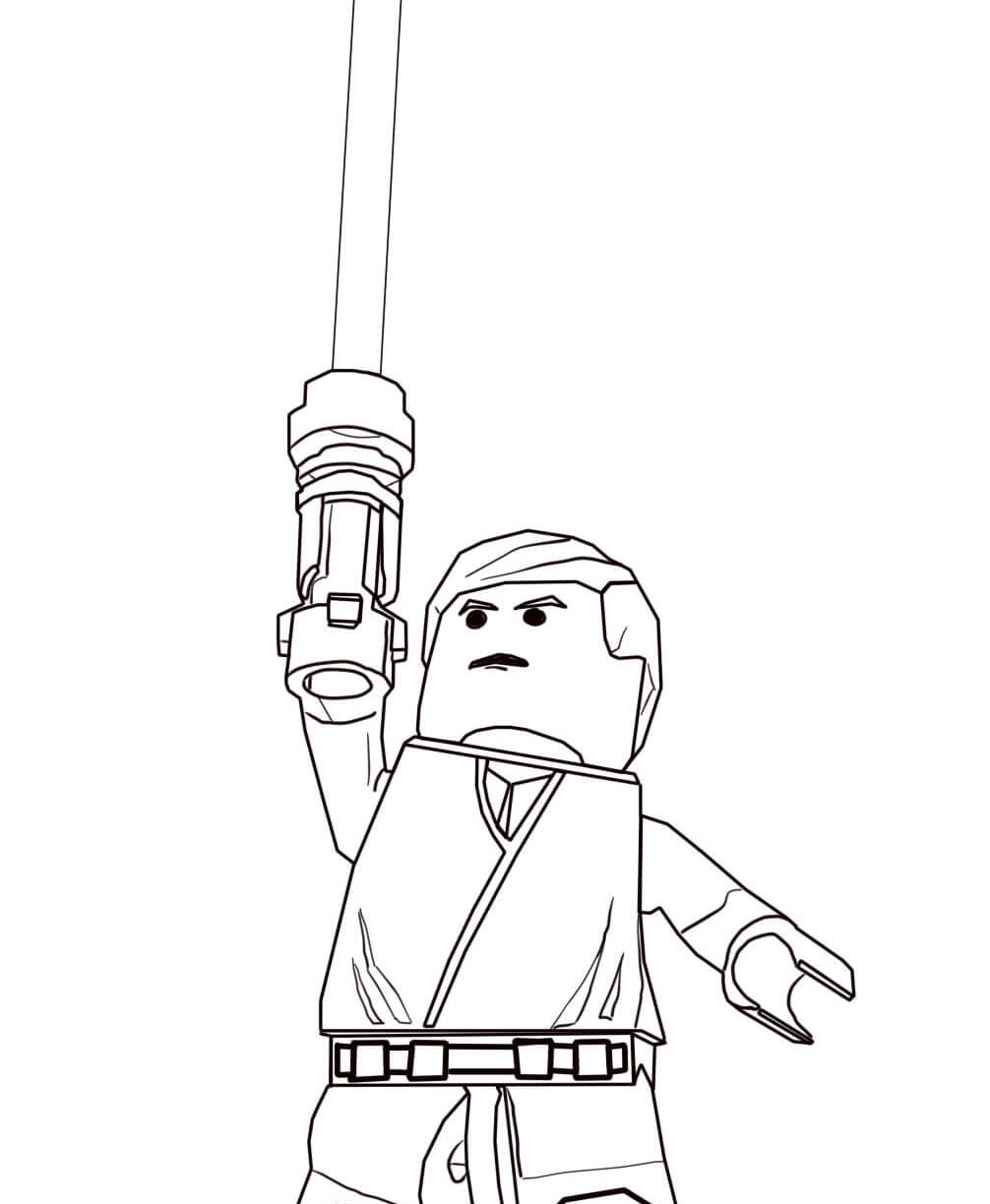 107 Luke Skywalker Coloring Pages Printable 79