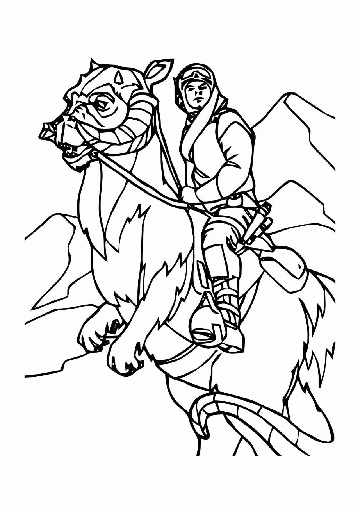 107 Luke Skywalker Coloring Pages Printable 84