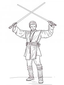 107 Luke Skywalker Coloring Pages Printable 93