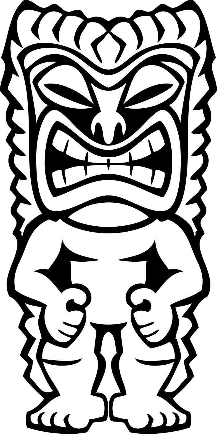 108 Free Totem Pole Coloring Pages for Kids Printable 94