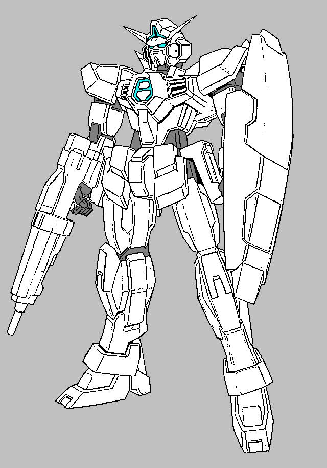 123 Gundam Coloring Pages Printable 101