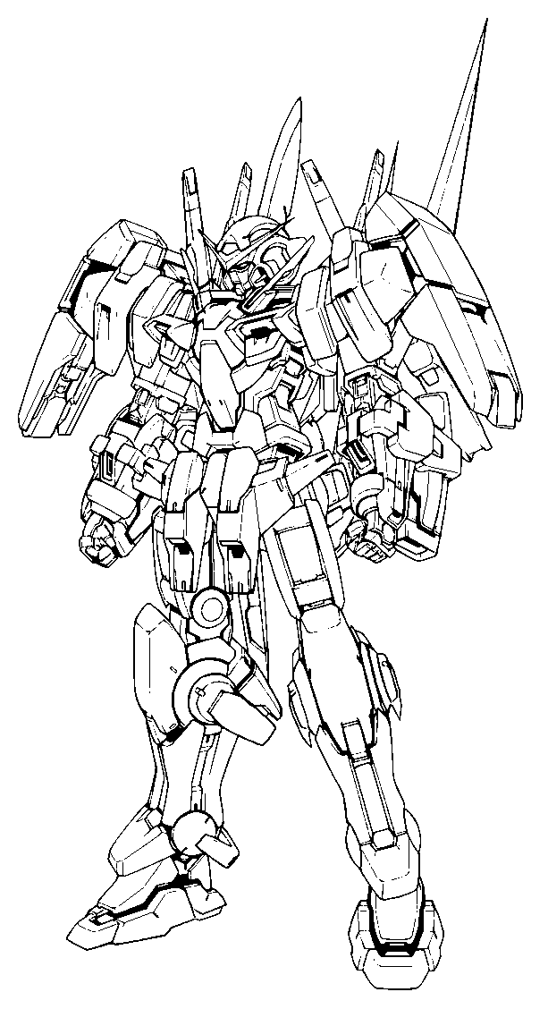 123 Gundam Coloring Pages Printable 107