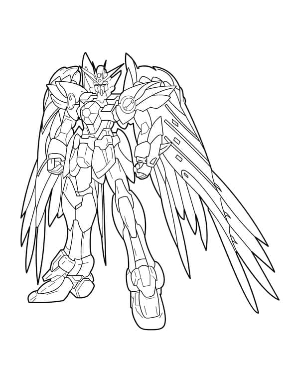 123 Gundam Coloring Pages Printable 115