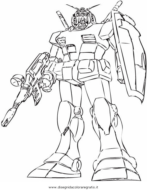 123 Gundam Coloring Pages Printable 19