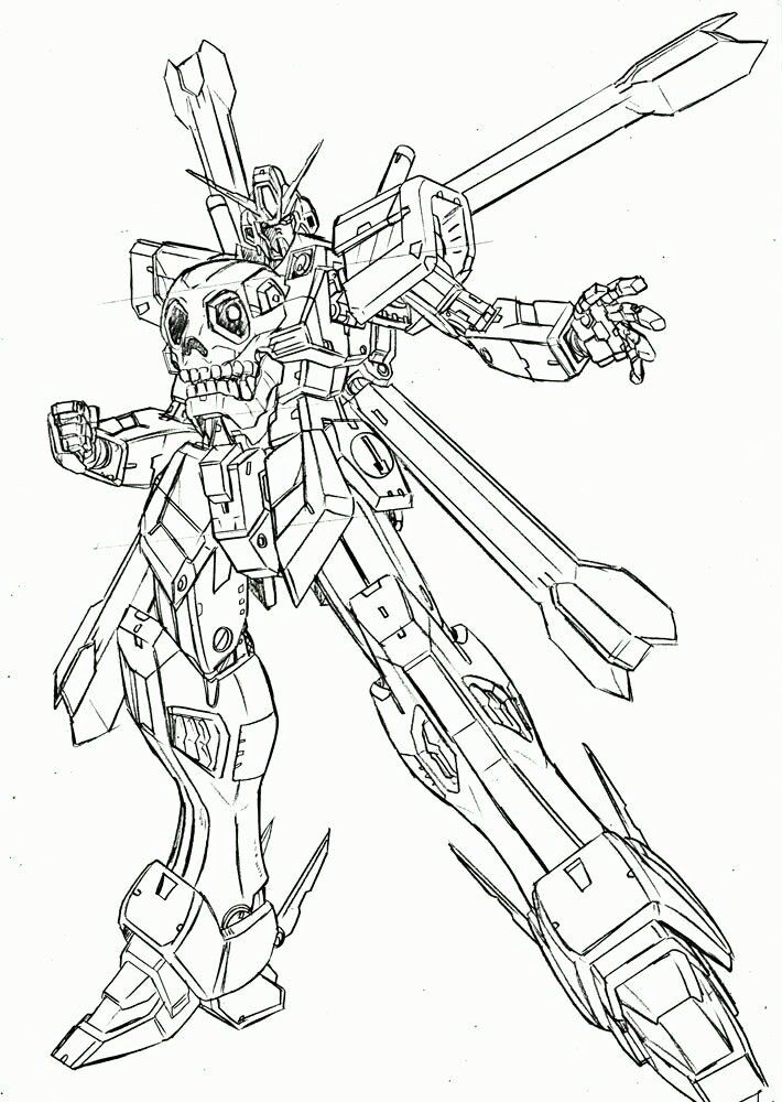 123 Gundam Coloring Pages Printable 21