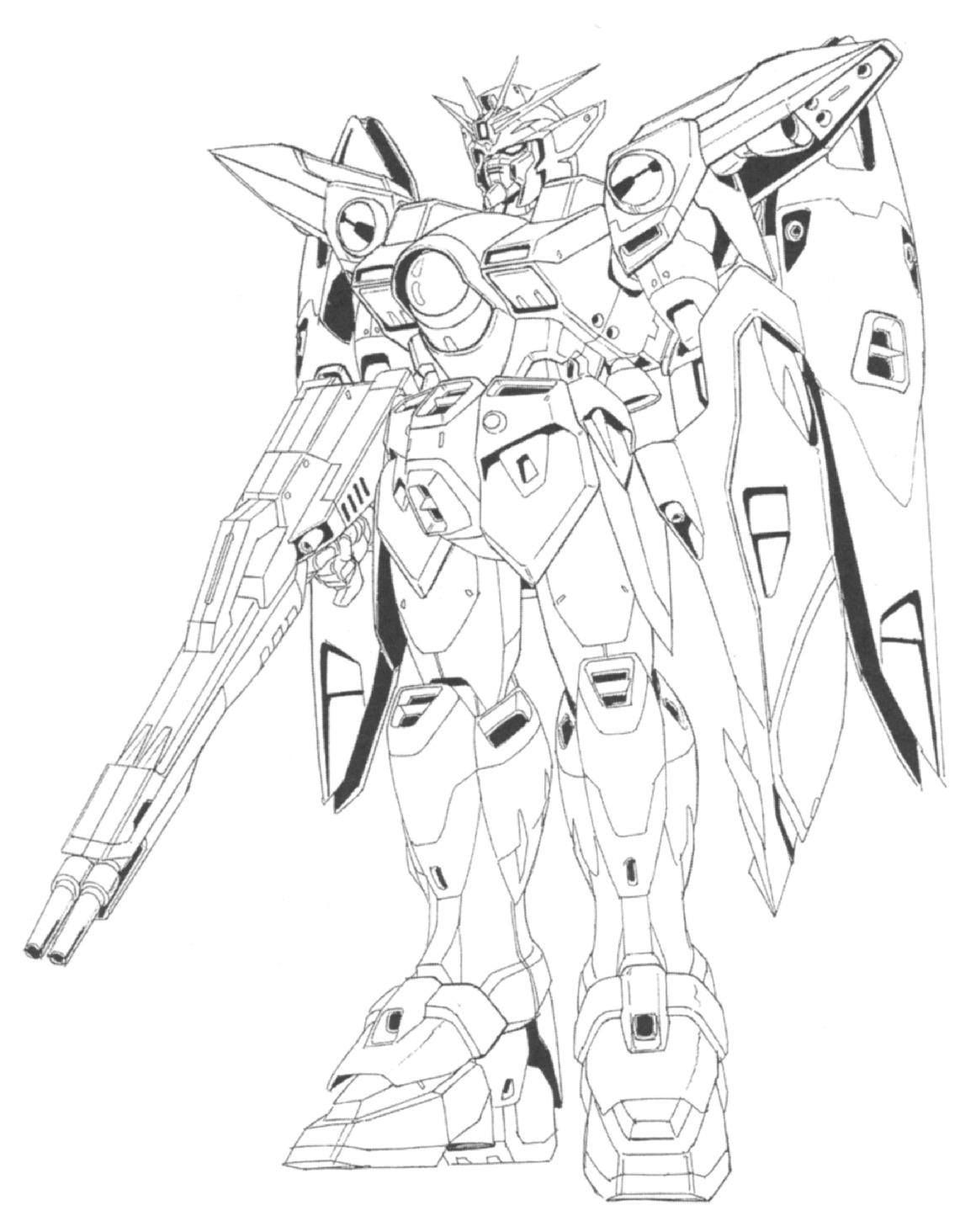 123 Gundam Coloring Pages Printable 31