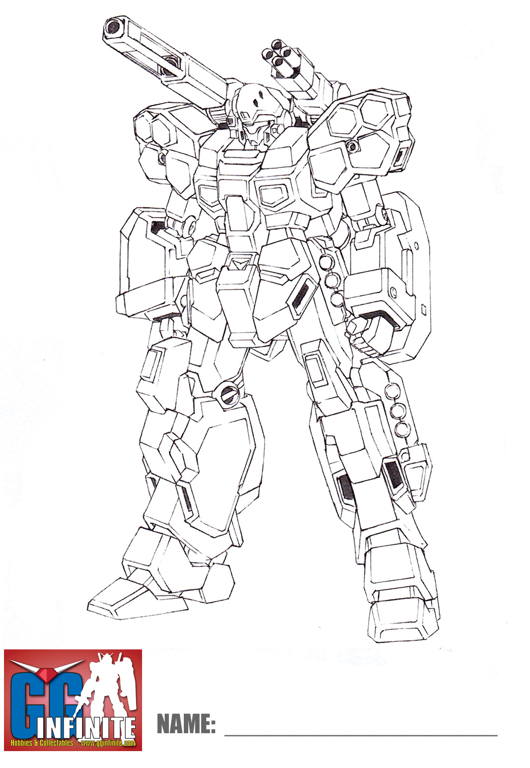 123 Gundam Coloring Pages Printable 37