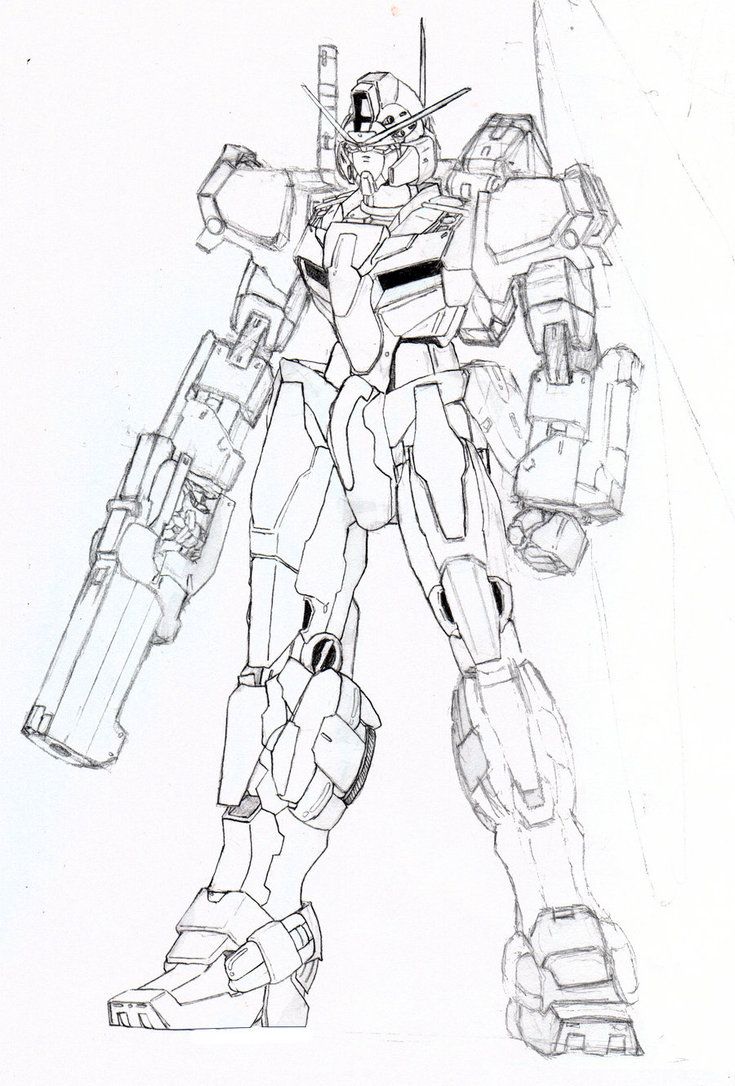 123 Gundam Coloring Pages Printable 4