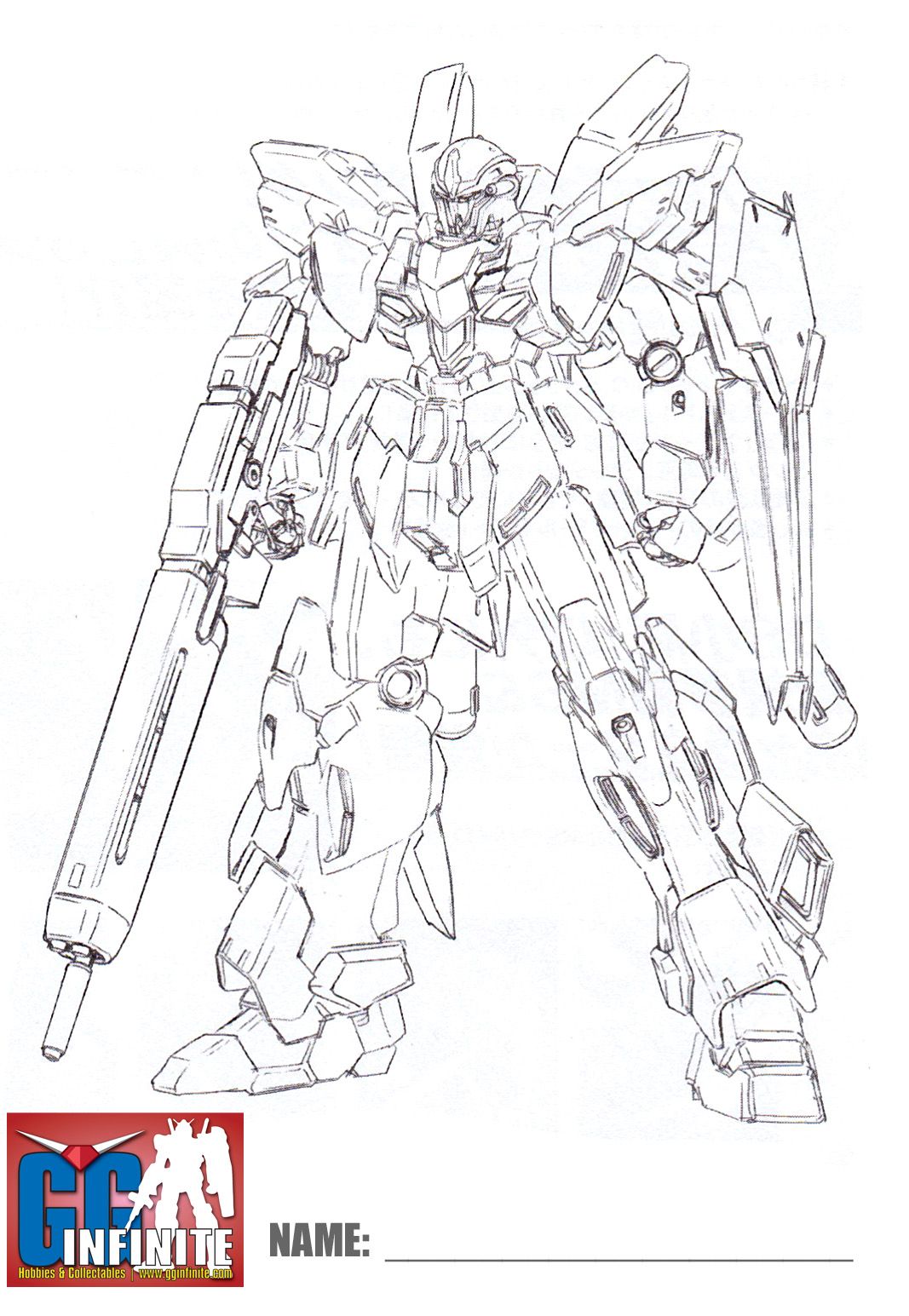 123 Gundam Coloring Pages Printable 49