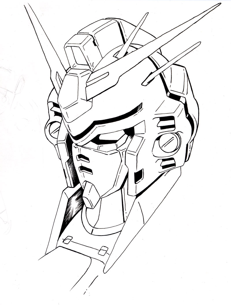 123 Gundam Coloring Pages Printable 50