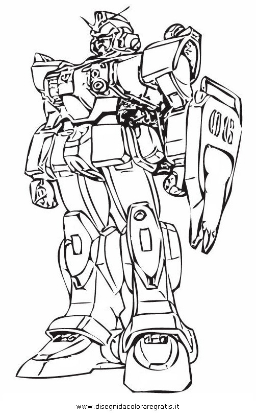 123 Gundam Coloring Pages Printable 52