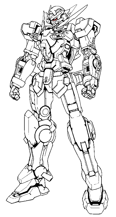 123 Gundam Coloring Pages Printable 55