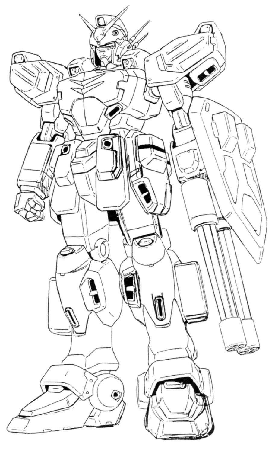 123 Gundam Coloring Pages Printable 57