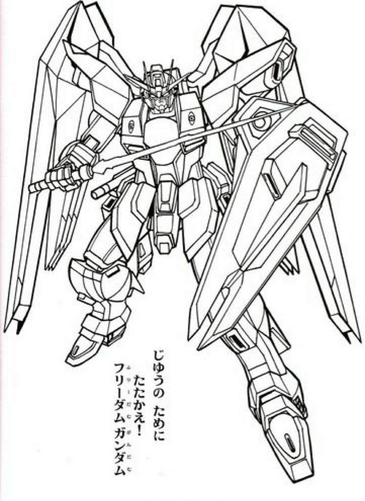 123 Gundam Coloring Pages Printable 75