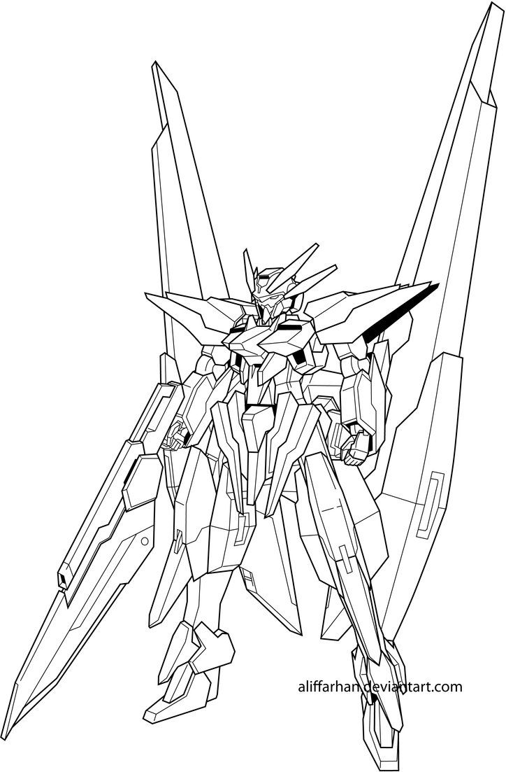 123 Gundam Coloring Pages Printable 78