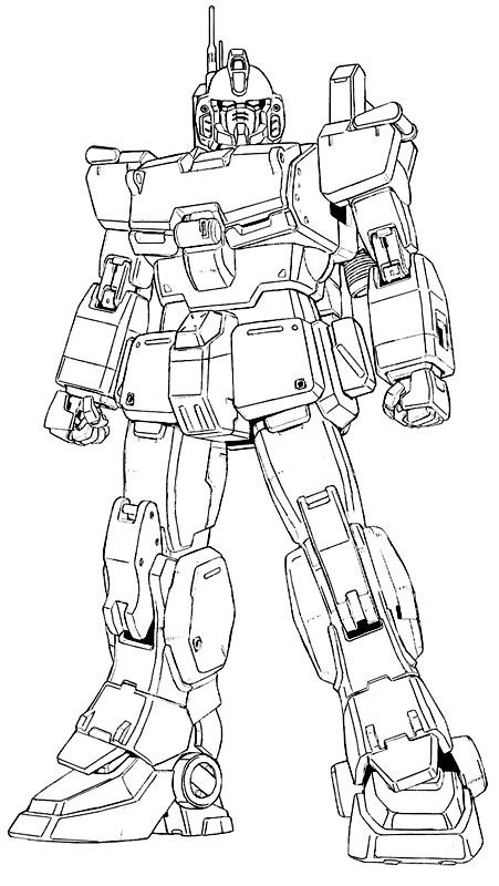 123 Gundam Coloring Pages Printable 81