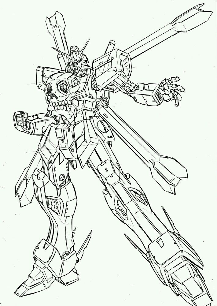 123 Gundam Coloring Pages Printable 85