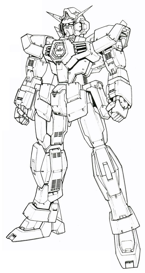 123 Gundam Coloring Pages Printable 90