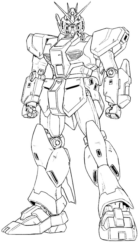 123 Gundam Coloring Pages Printable 95