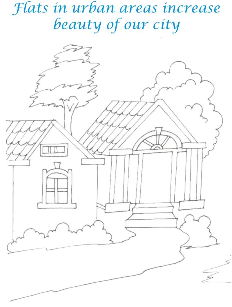 129 Home Coloring Pages Printable 10