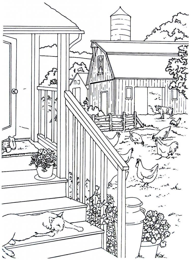 129 Home Coloring Pages Printable 103