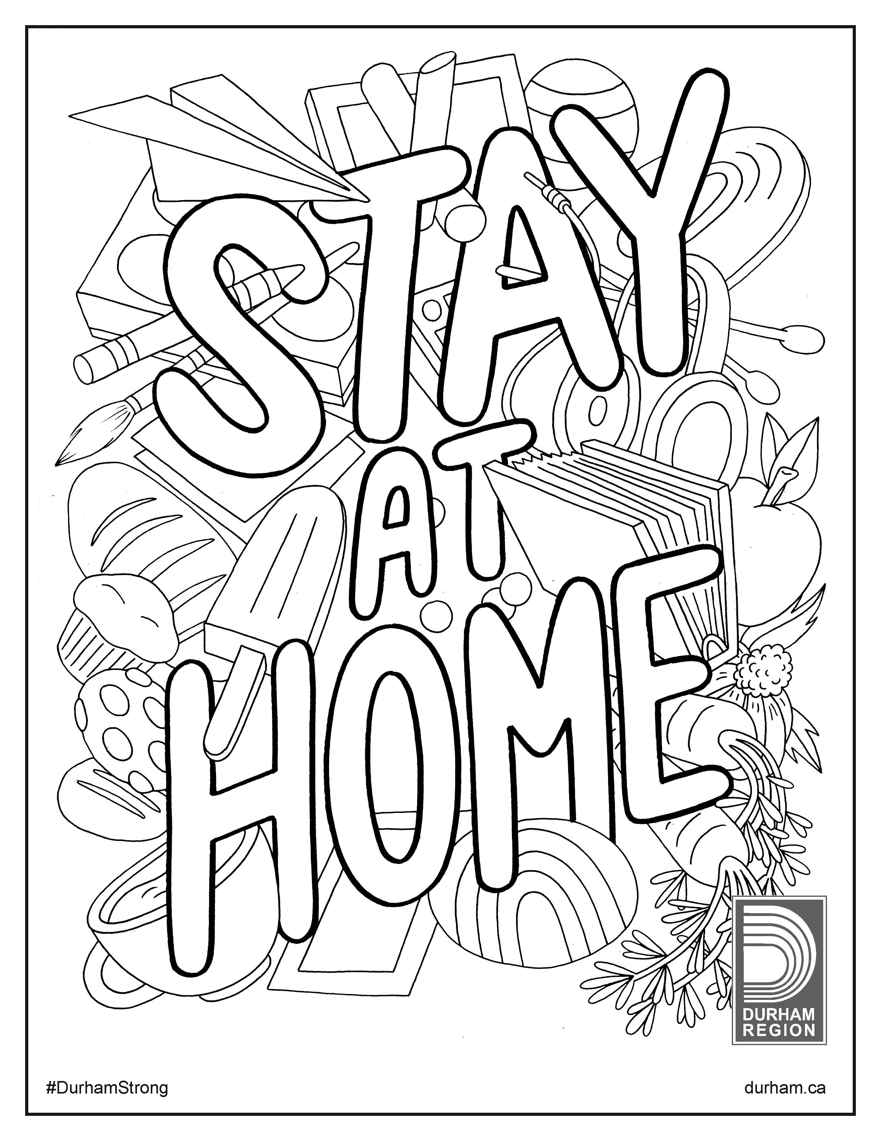 129 Home Coloring Pages Printable 110