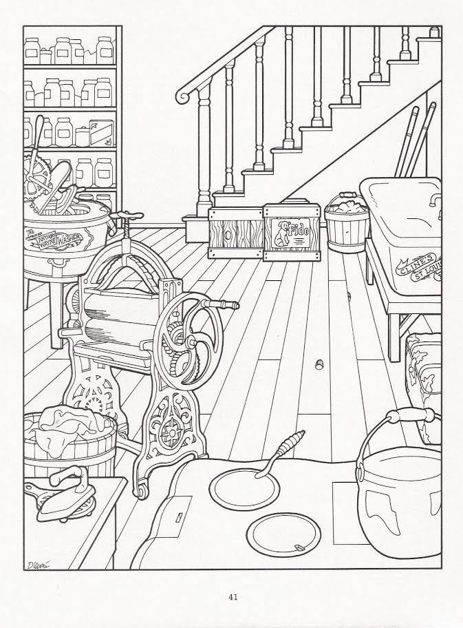 129 Home Coloring Pages Printable 111