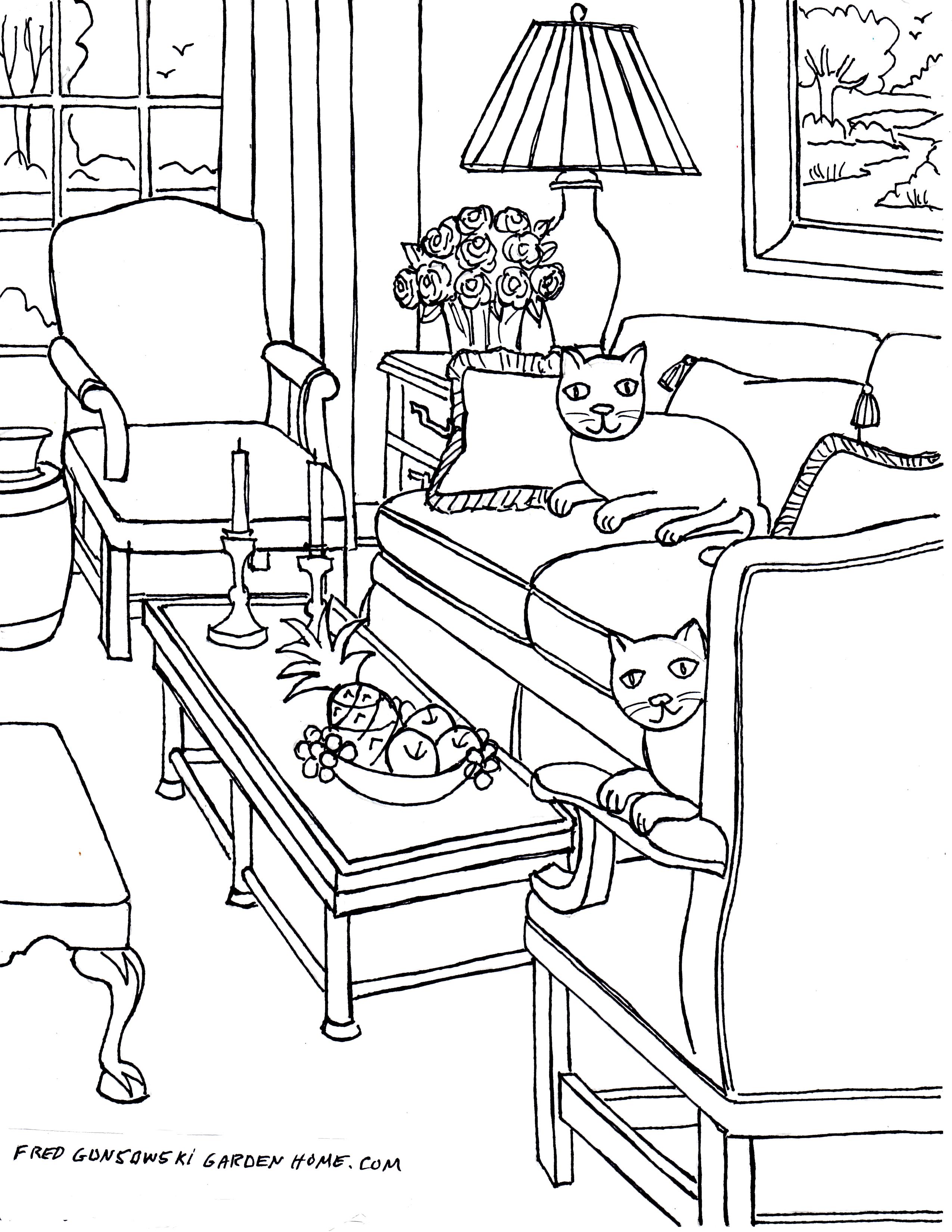 129 Home Coloring Pages Printable 115