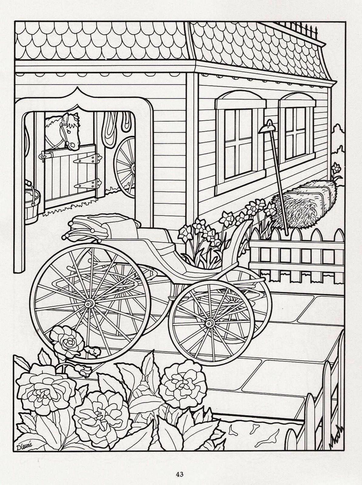 129 Home Coloring Pages Printable 119