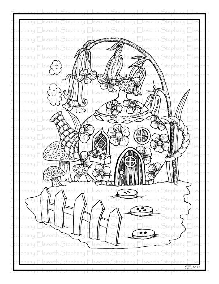 129 Home Coloring Pages Printable 121