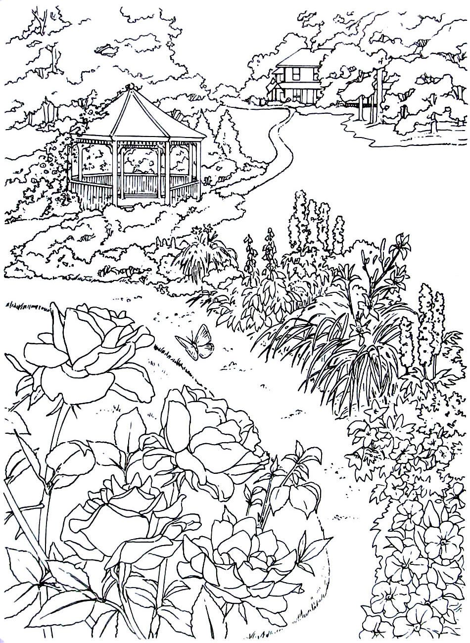 129 Home Coloring Pages Printable 126