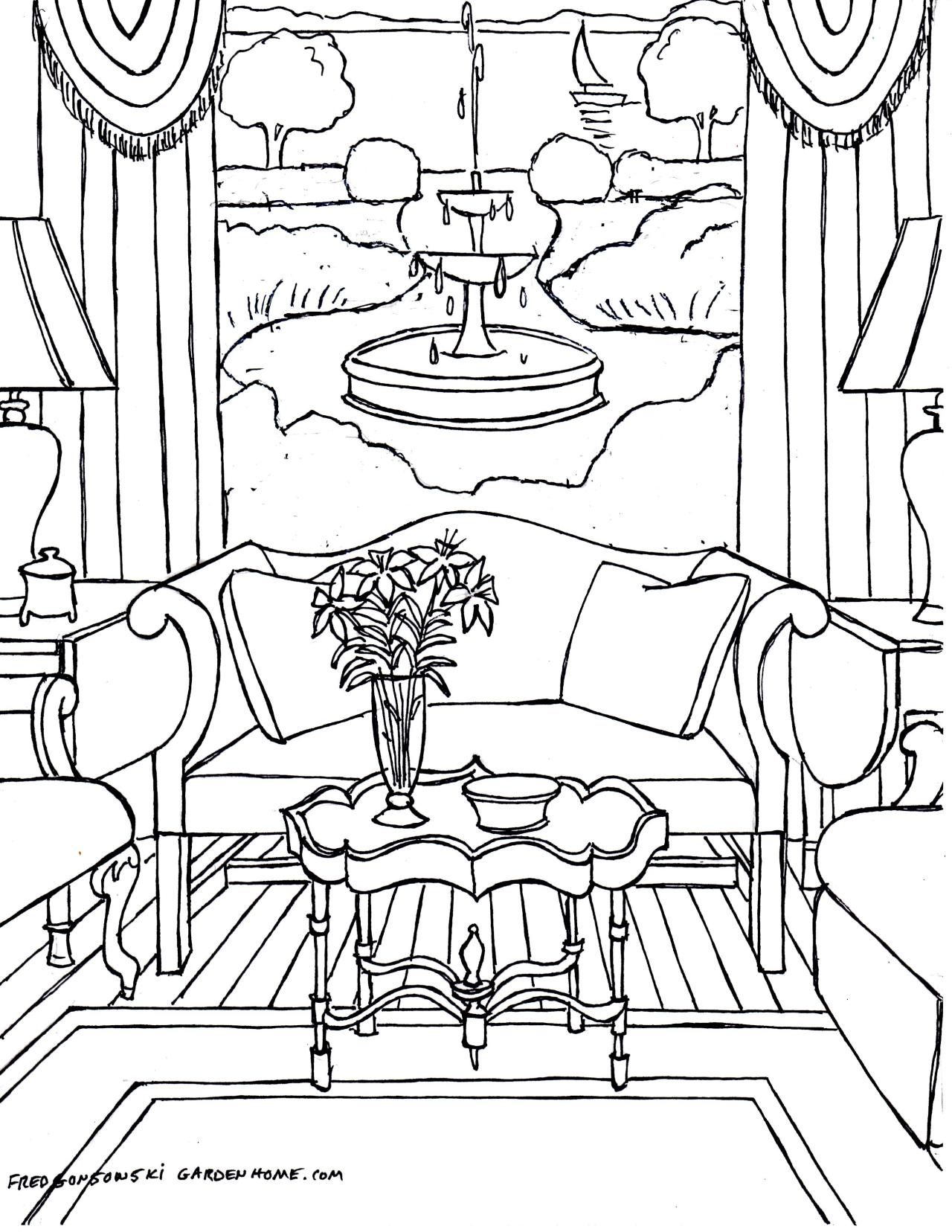 129 Home Coloring Pages Printable 15