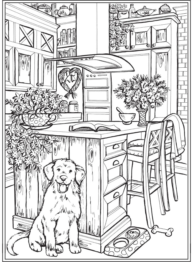 129 Home Coloring Pages Printable 17