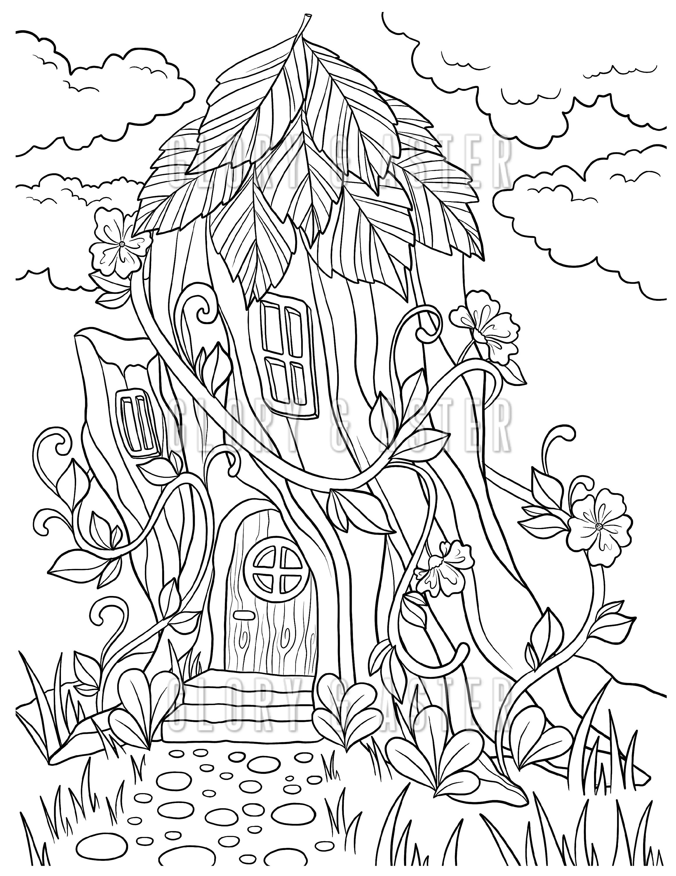 129 Home Coloring Pages Printable 2