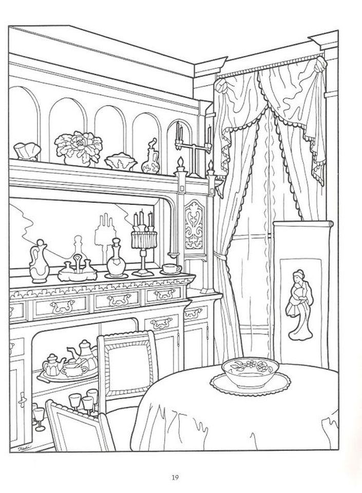 129 Home Coloring Pages Printable 22