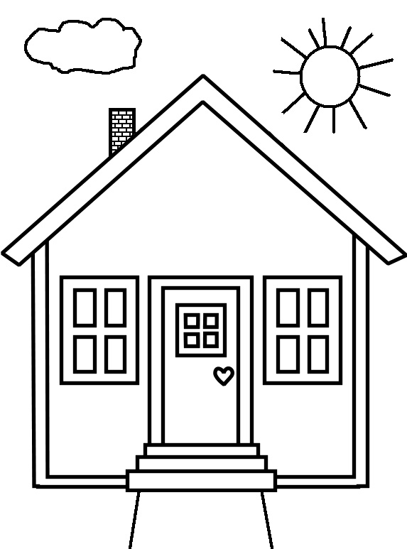 129 Home Coloring Pages Printable 32