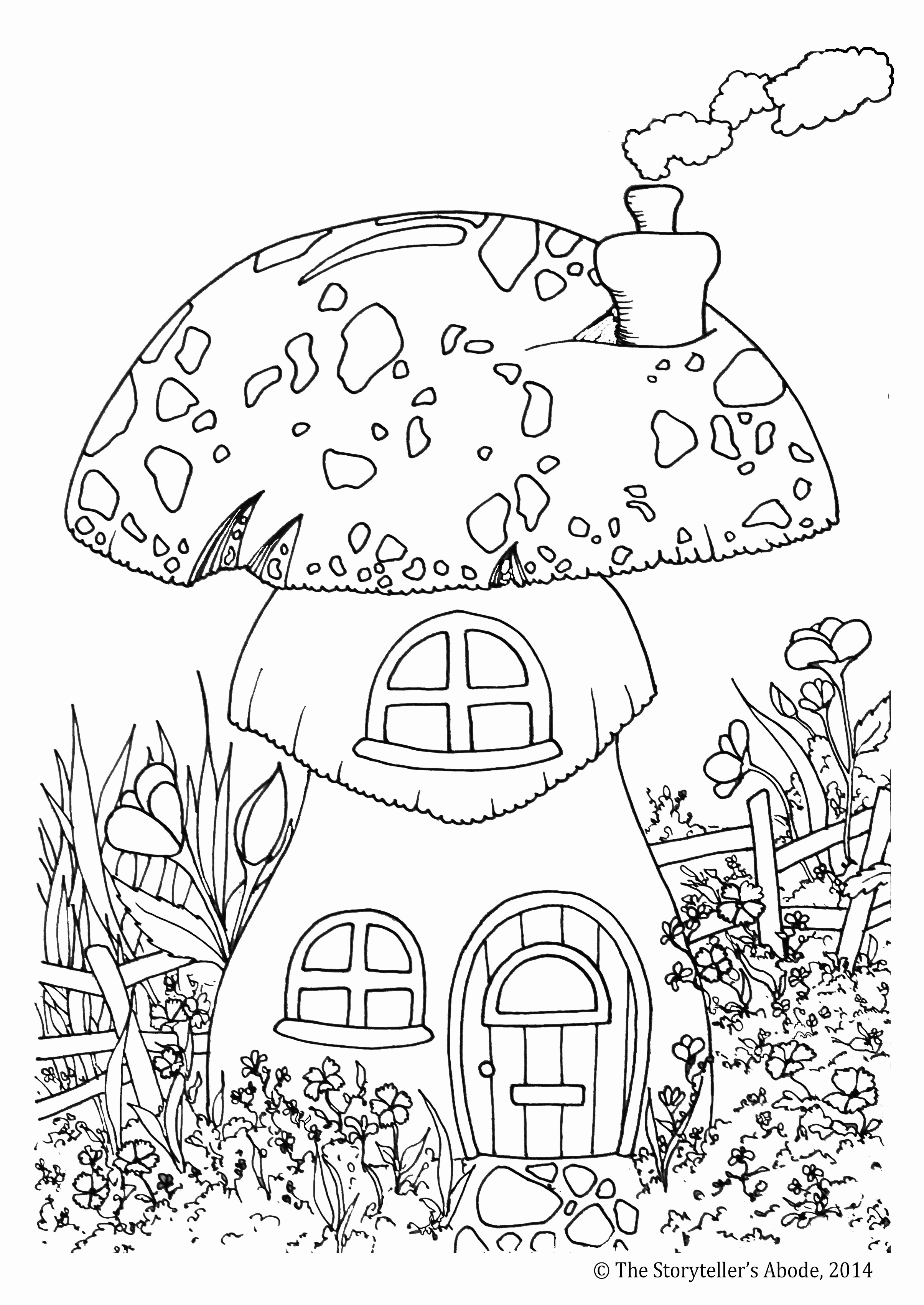 129 Home Coloring Pages Printable 34