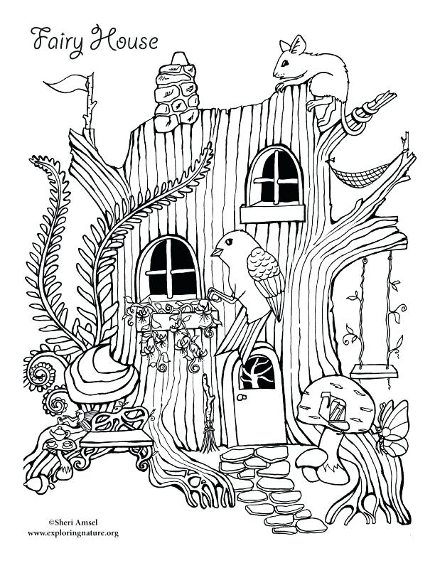 129 Home Coloring Pages Printable 37