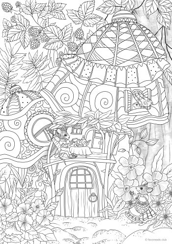 129 Home Coloring Pages Printable 41