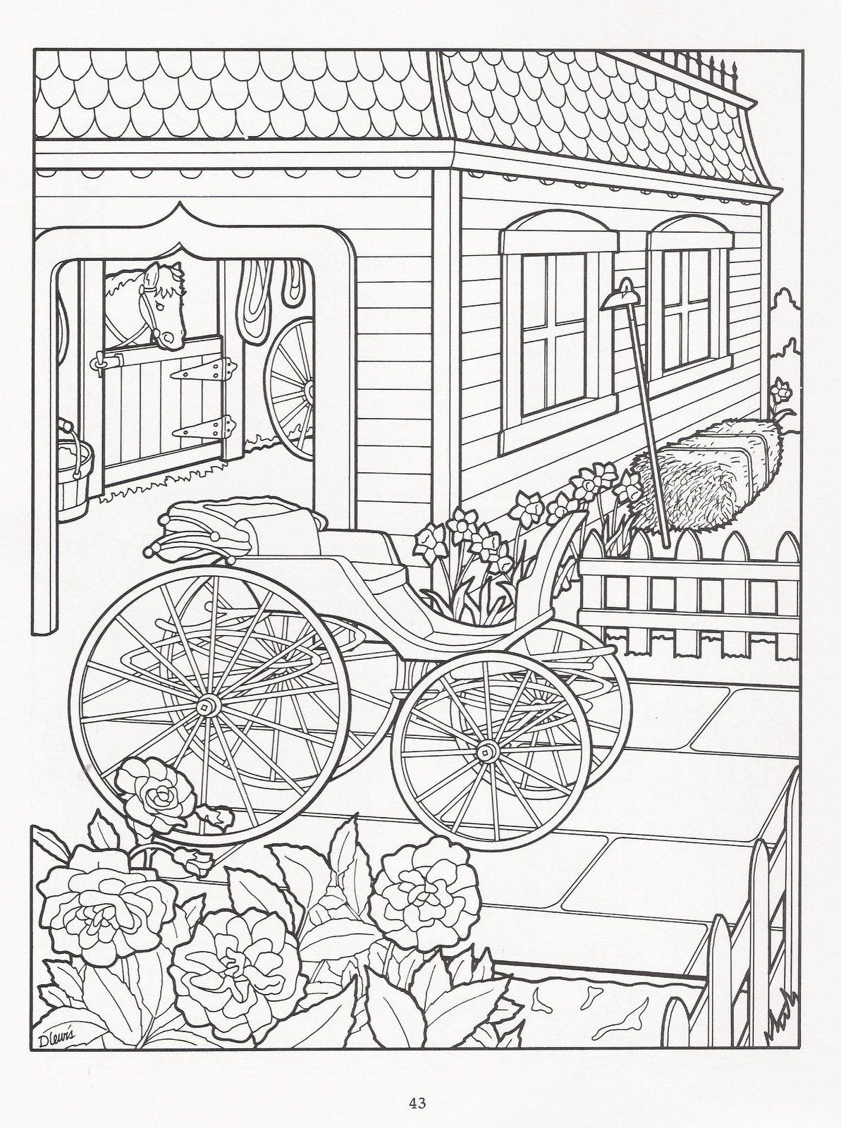 129 Home Coloring Pages Printable 43