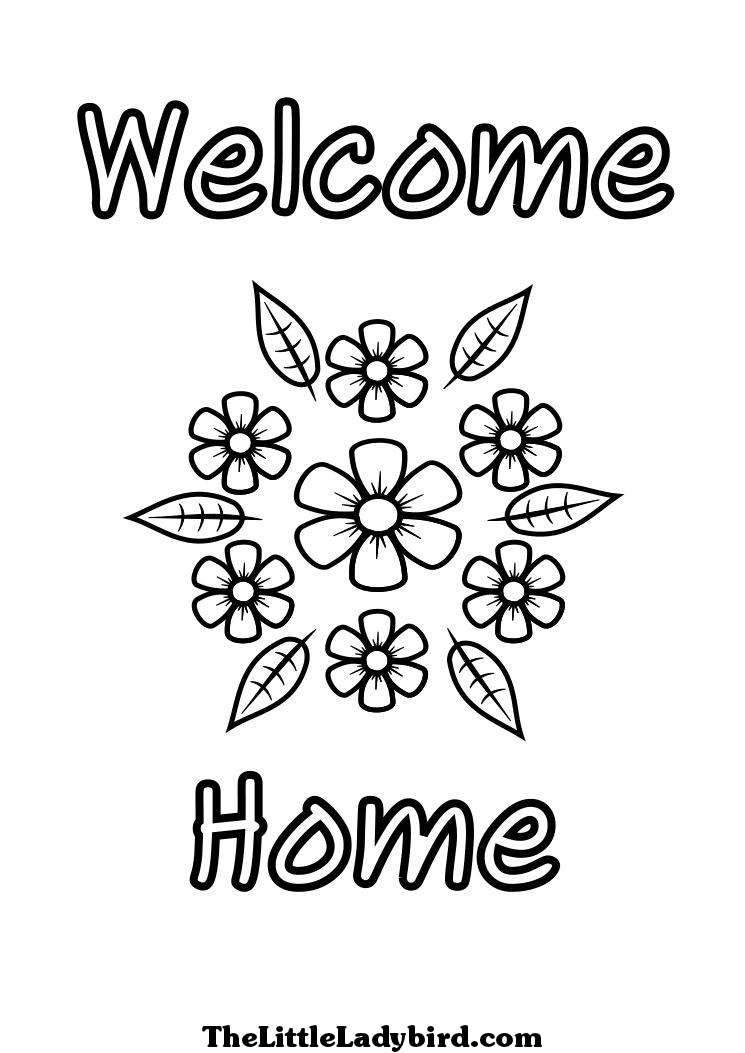 129 Home Coloring Pages Printable 59