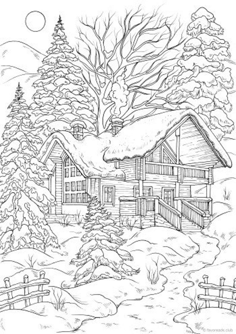 129 Home Coloring Pages Printable 62