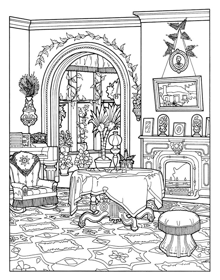 129 Home Coloring Pages Printable 73