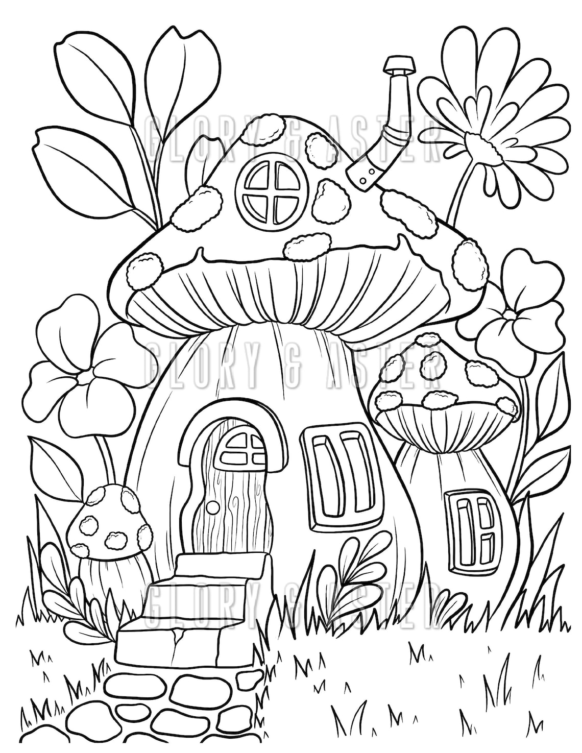 129 Home Coloring Pages Printable 74