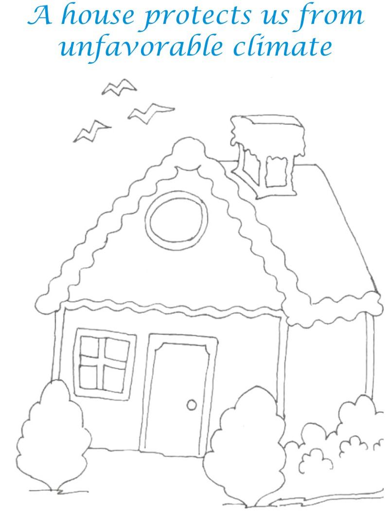 129 Home Coloring Pages Printable 82