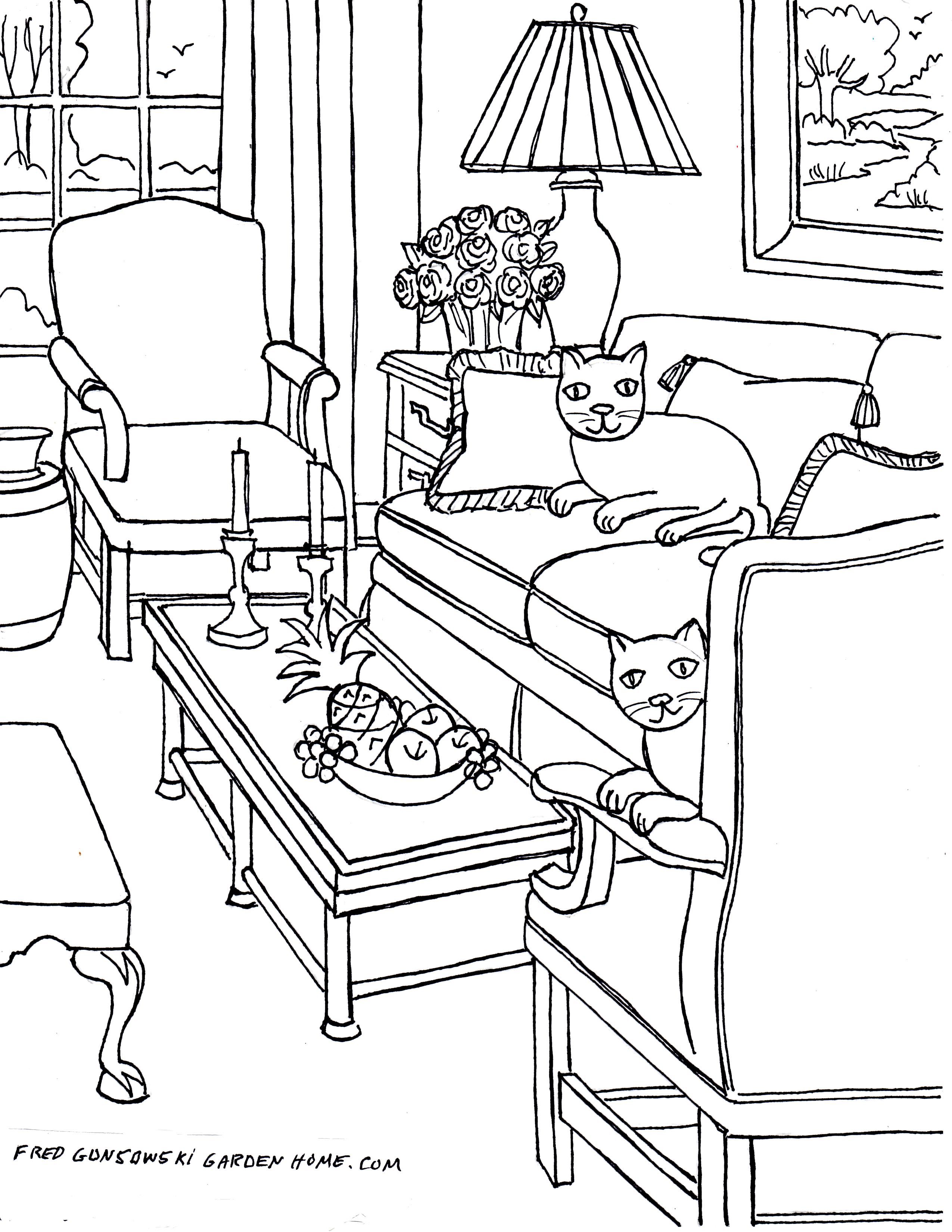 129 Home Coloring Pages Printable 87