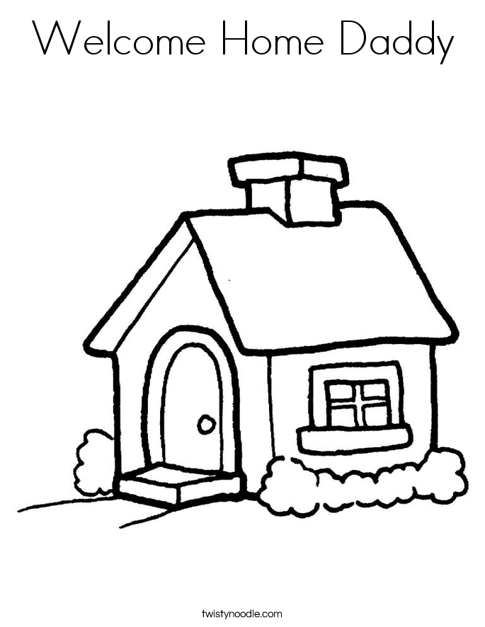 129 Home Coloring Pages Printable 88